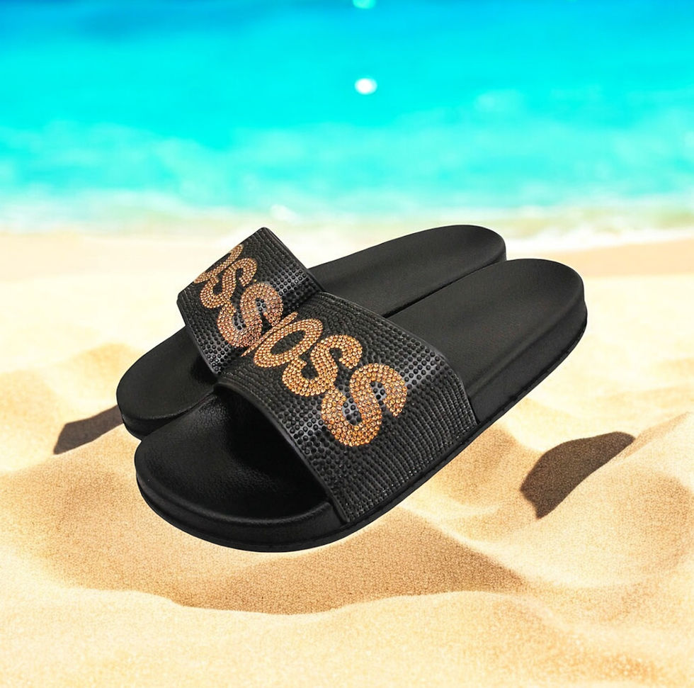 Thumbnail: DABC “BOSS” Chic Slides 