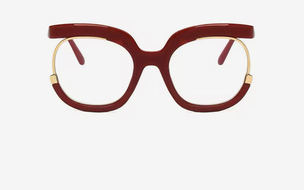 Thumbnail: DABC Round Owl Shaped Glasses