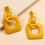 Thumbnail: DABC Acrylic Geometric Earrings 