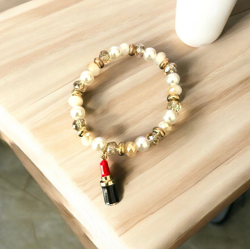 Thumbnail: DABC Pearl Boutique Charm Bracelets
