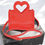 Thumbnail: DABC “Bossed Up”  Top Heart Handle Handbag