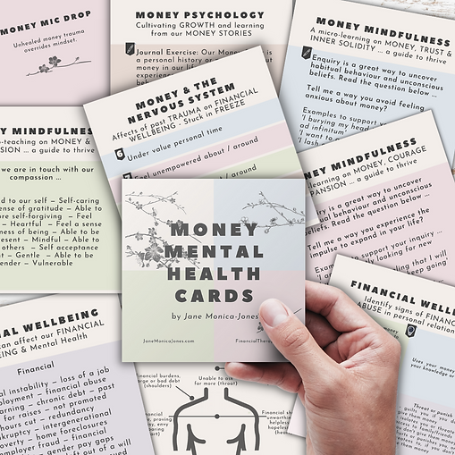 Money Mental Health Cards