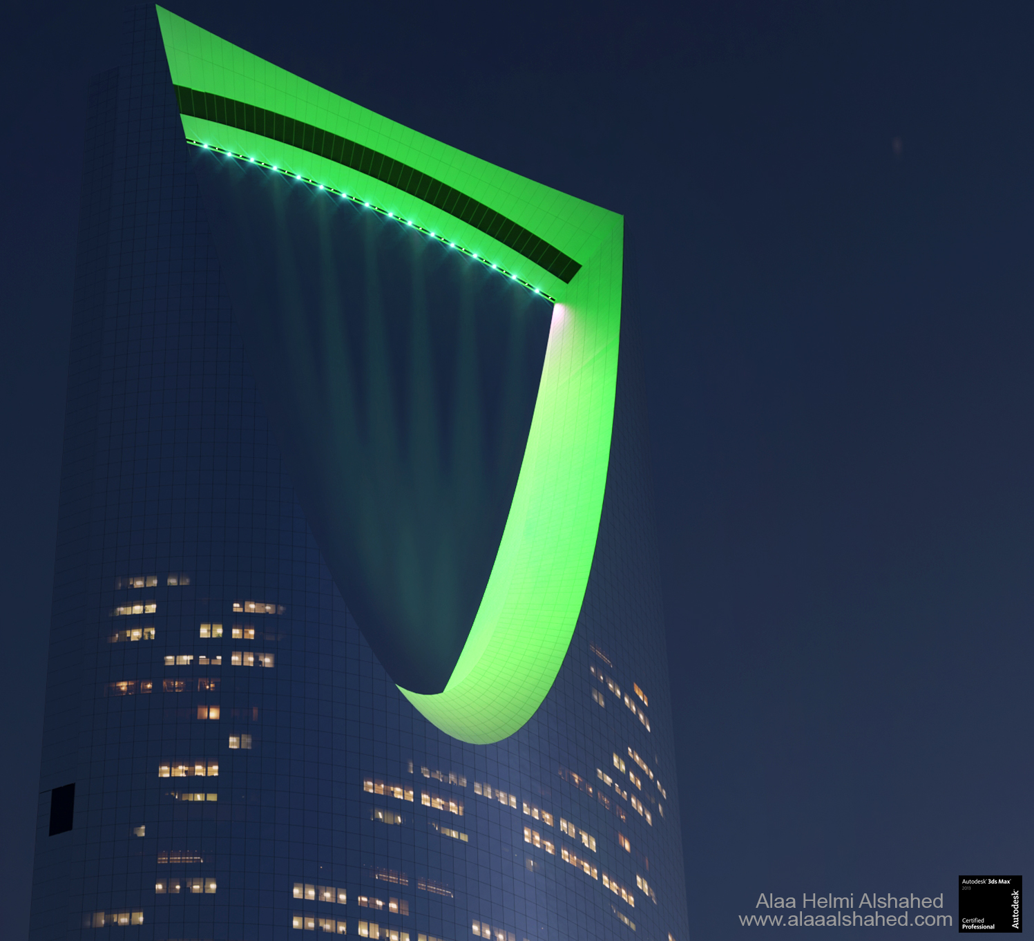 Kingdom Tower of Riyadh