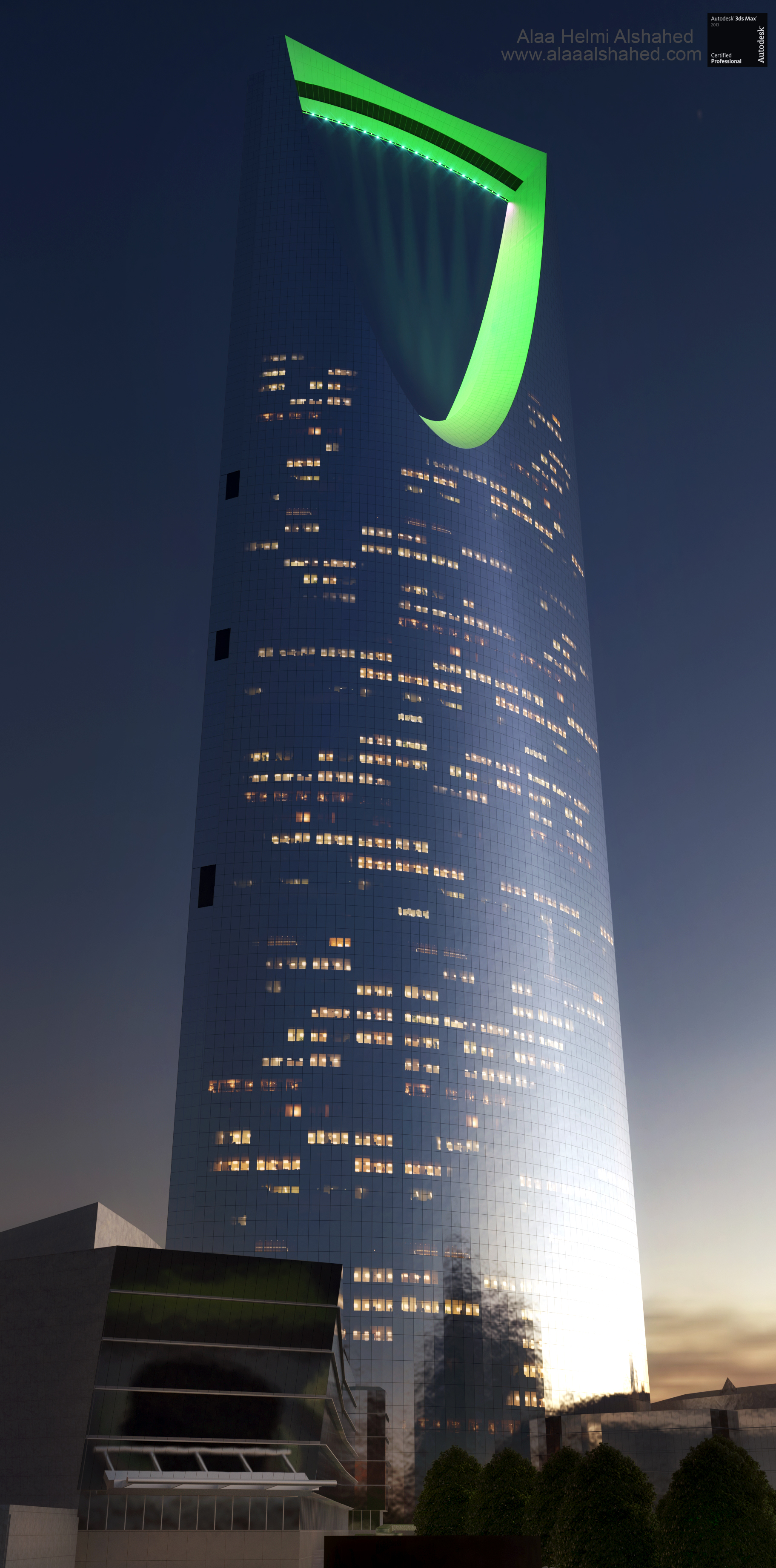 Kingdom Tower of Riyadh
