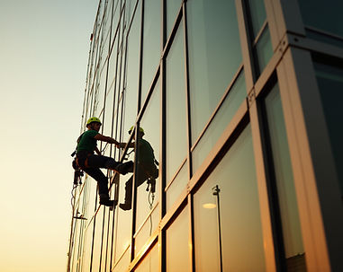 Rope Access High Rise Window Cleaning Gold Coast - Professional IRATA Technicians