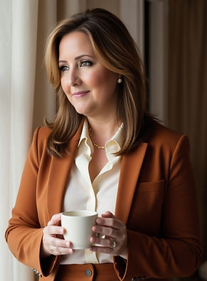 Diane Canada Copper Suit at Window 1.jpg