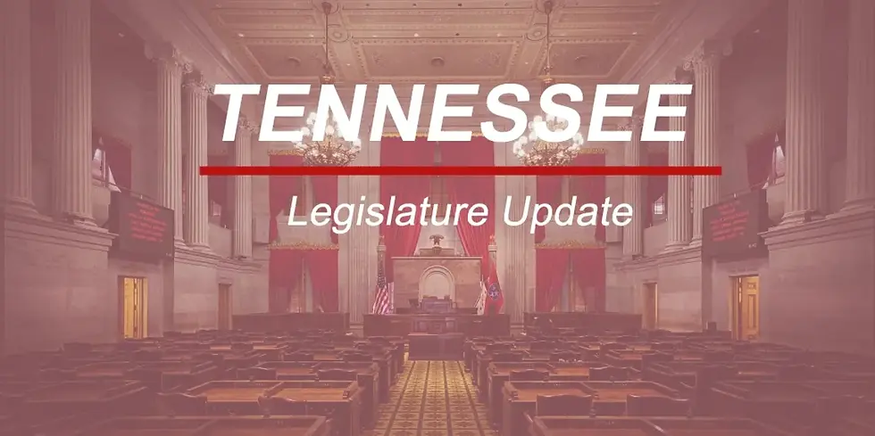 Legislature Update