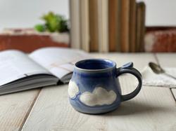 Cloud Mug by Ahaus Pottery