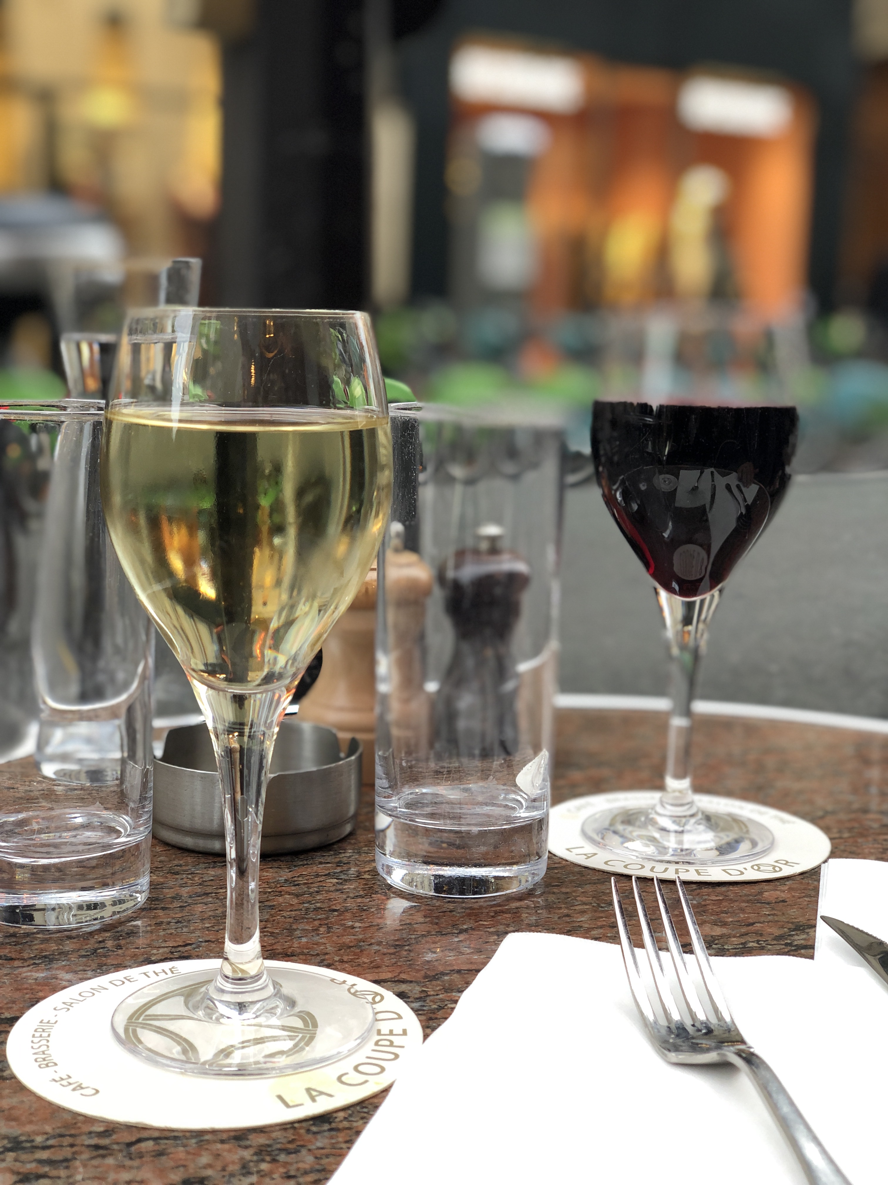 Arranged Food and Objects