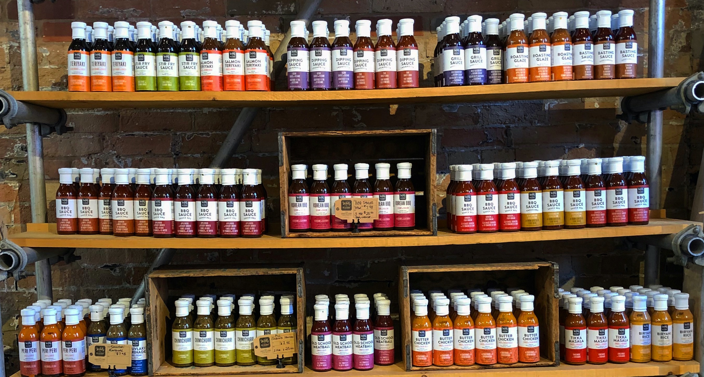 Arranged Food and Objects