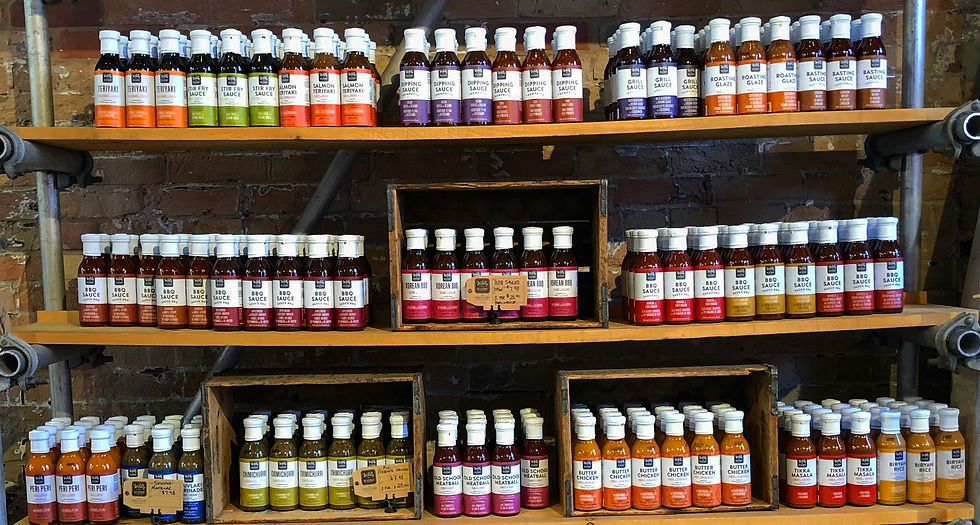 Arranged Food and Objects