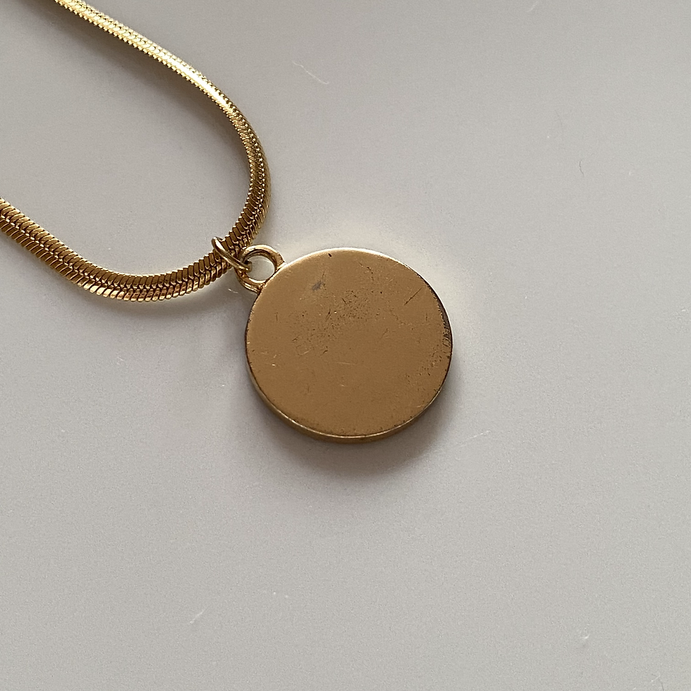 Thumbnail: Louis Vuitton Medallion Pendant Necklace (1/4)