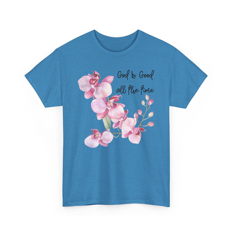 Thumbnail: Floral Tee, Positive Message Shirt, Spring Fashion, Gift for Her, Everyday Wear