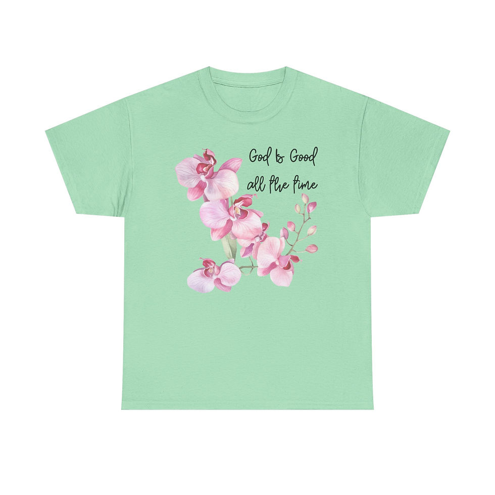 Thumbnail: Floral Tee, Positive Message Shirt, Spring Fashion, Gift for Her, Everyday Wear