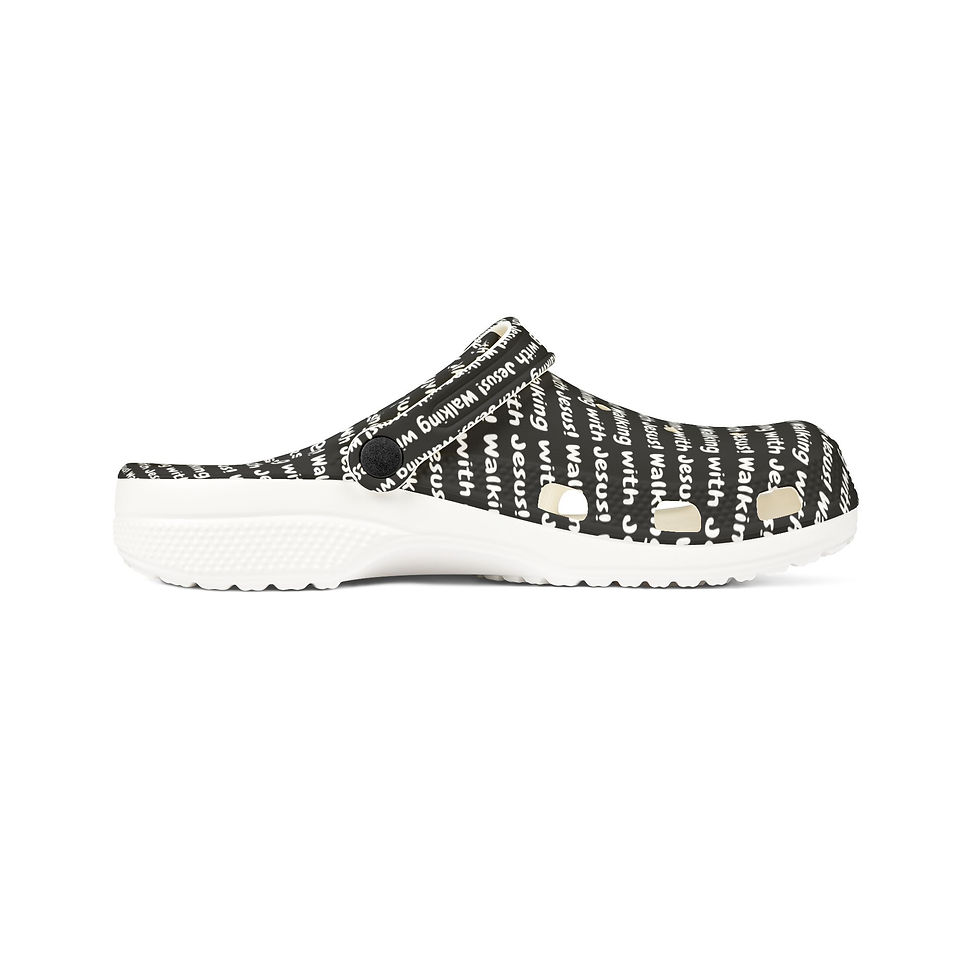 Thumbnail: Walking with Jesus! EVA Foam Rubber Shoes (AOP)