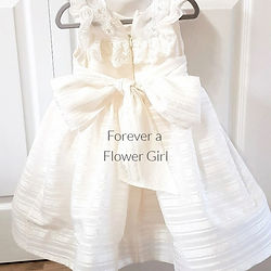 baby custom flower girl dress