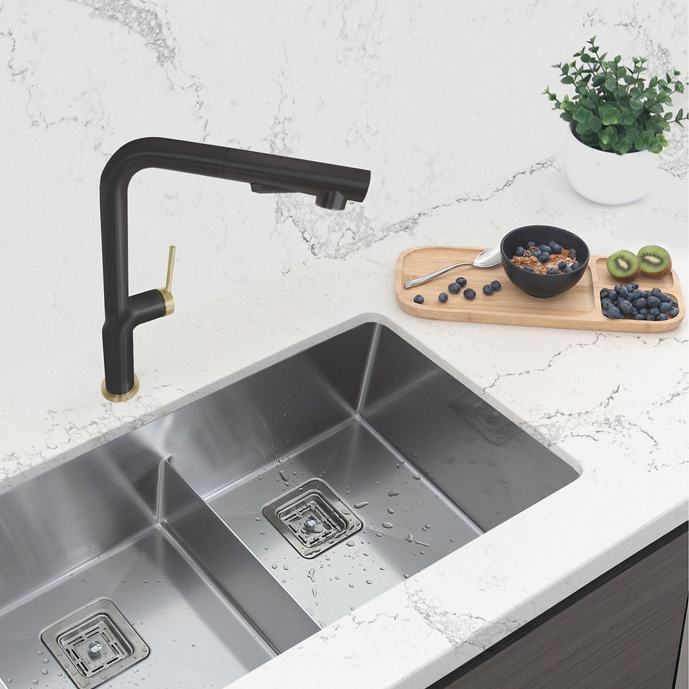Thumbnail: STYLISH Pull Down Kitchen Faucet K-146NG