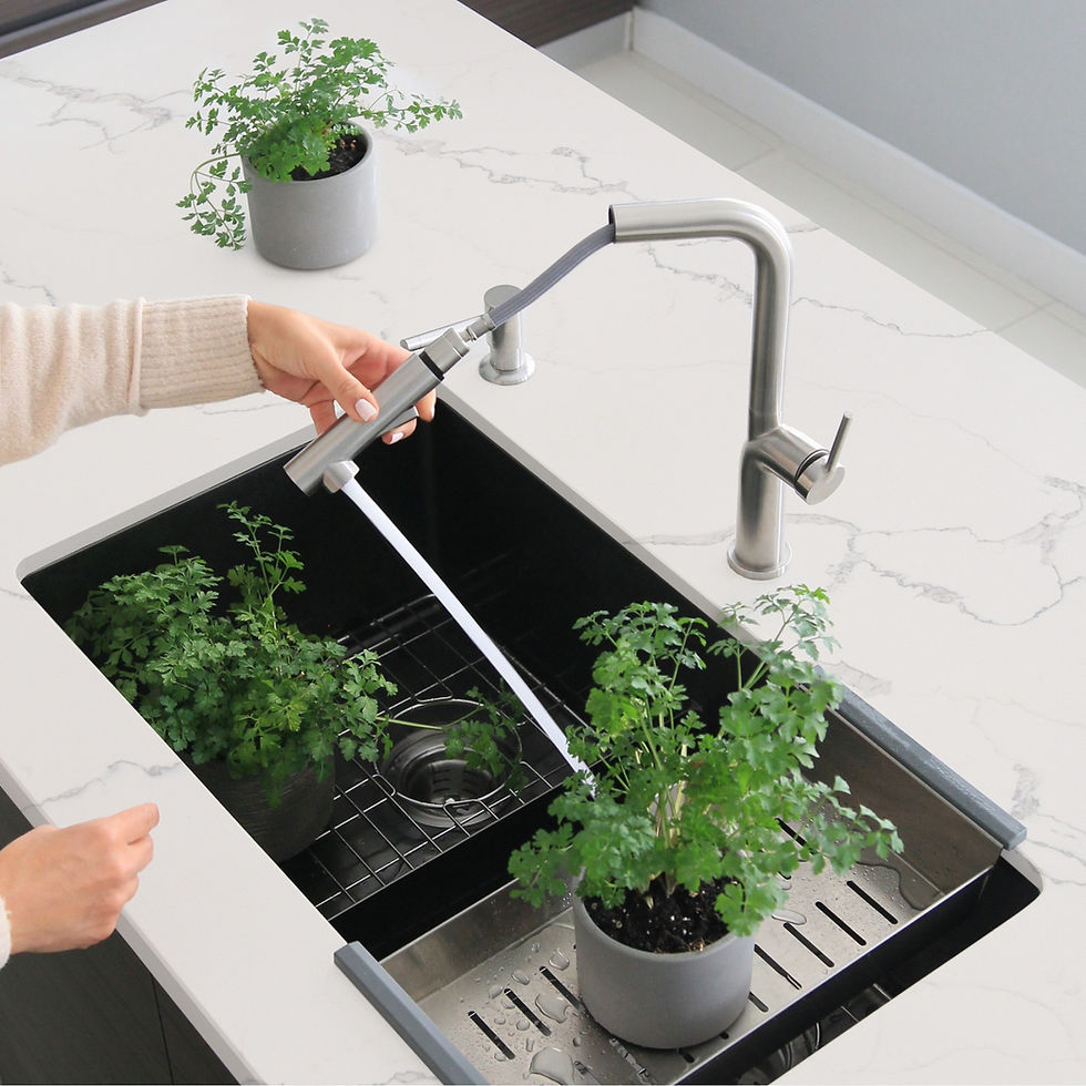 Thumbnail: STYLISH Pull Down Kitchen Faucet K-146S