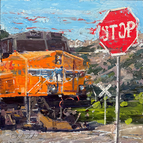 Coming Through by artist Clyde Steadman | Lovetts Fine Art Gallery