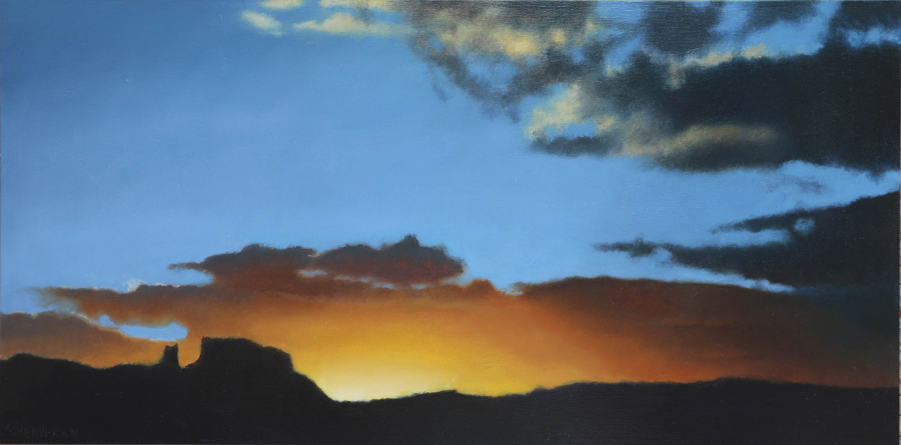 Somewhere Between Heaven and Earth by K. Henderson