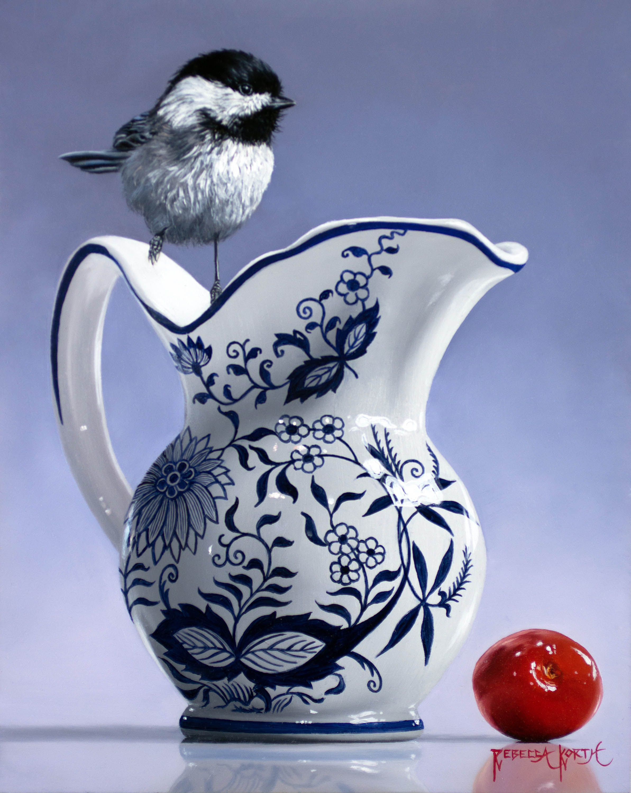 Chickadee, Cherry & Cream