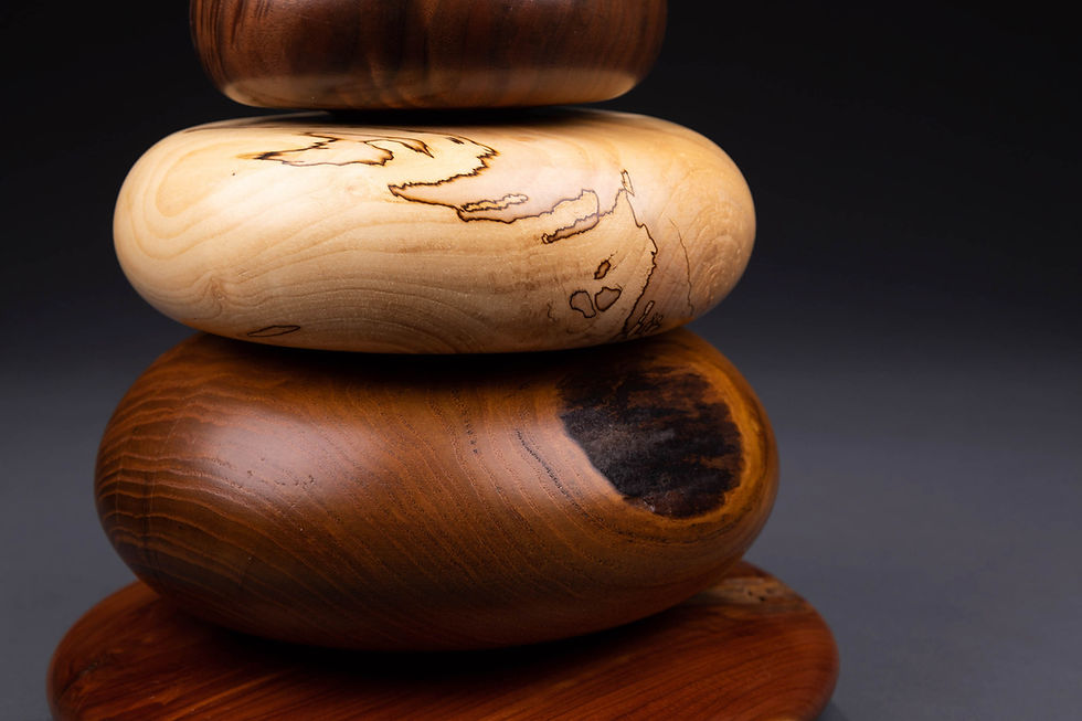 Thumbnail: Stacking Pots by Chad Riggenbach