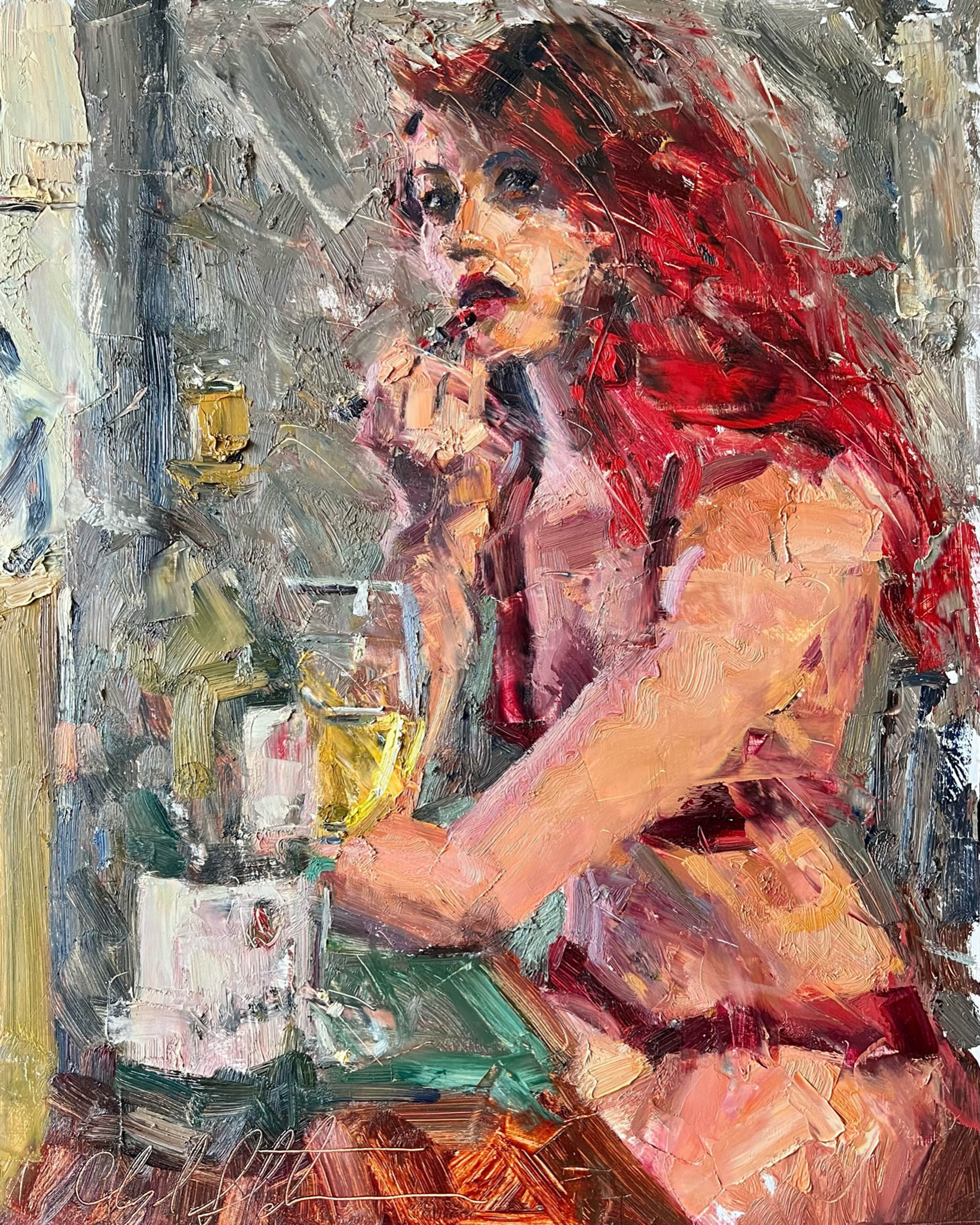 Red Hair, White Wine, and the Blues