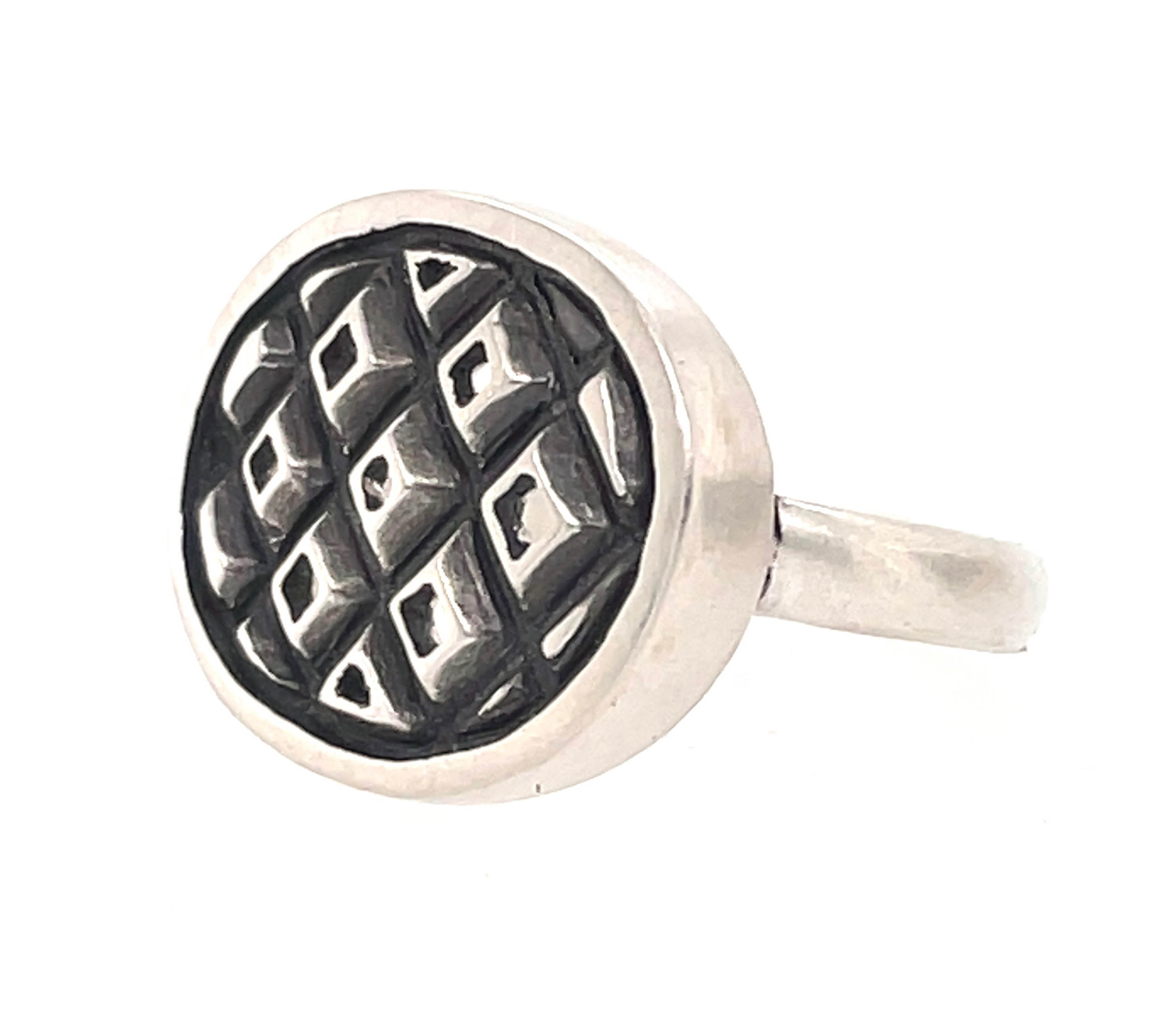 Pine Cone Oval Ring by Jody Lyle