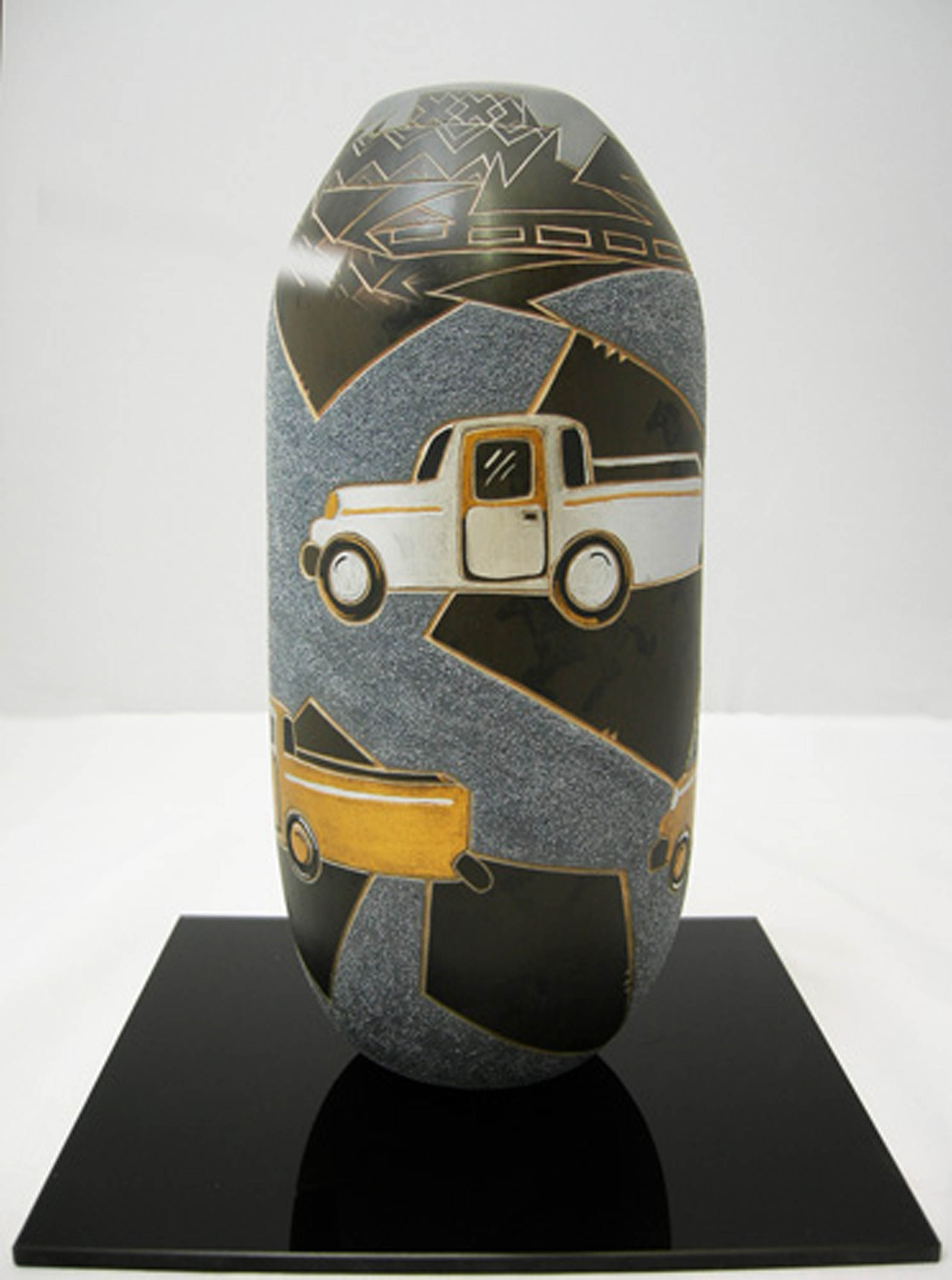 Canister with Trucks