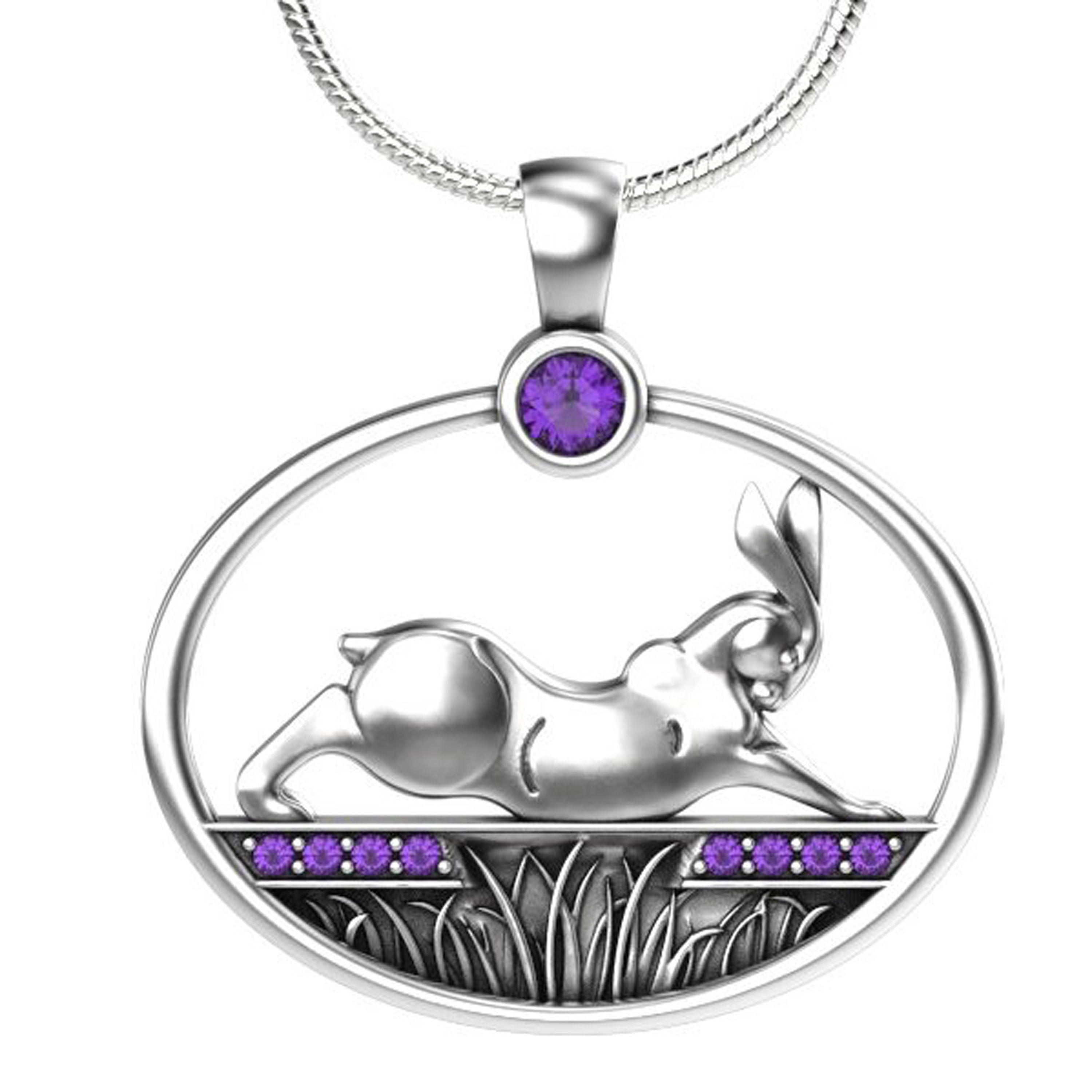 TLC Rabbit Reach Pendant