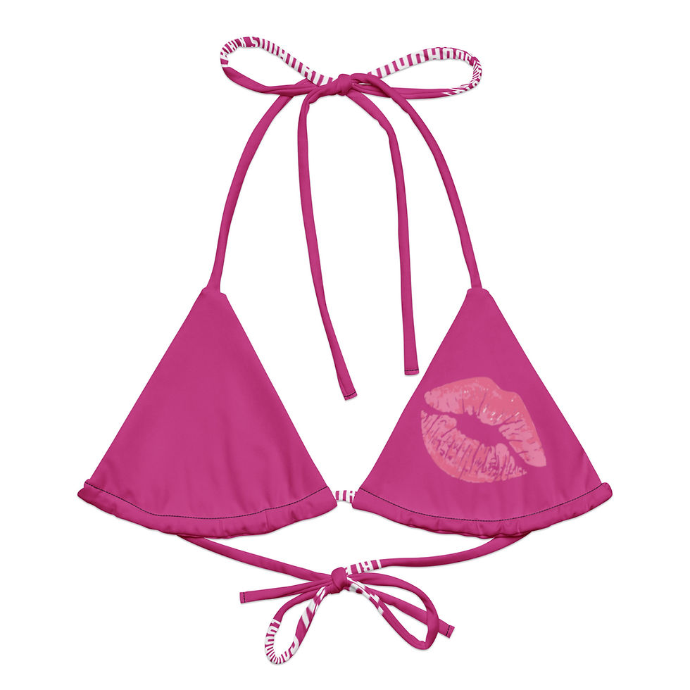 Thumbnail: BS Beach Melons string bikini top