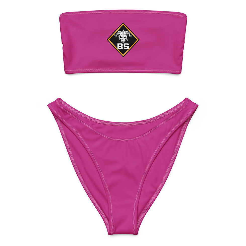 Thumbnail: BS The Beach Please bandeau bikini