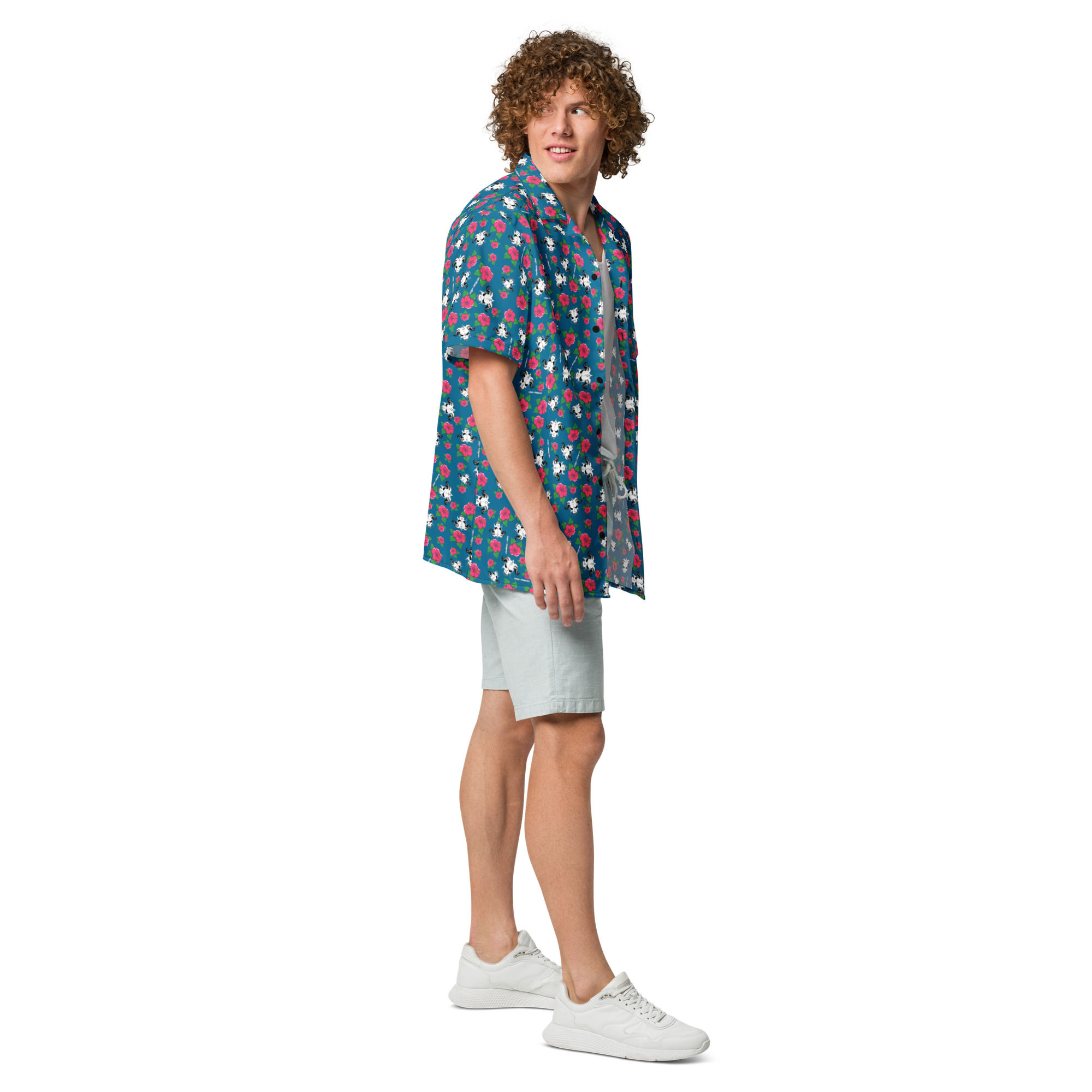 BS My Boy Blue Hawaiian Shirt