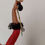 Thumbnail: 1960's large Andalusian Marin Chinclana Spanish flamenco dancer doll. 48cm tall.