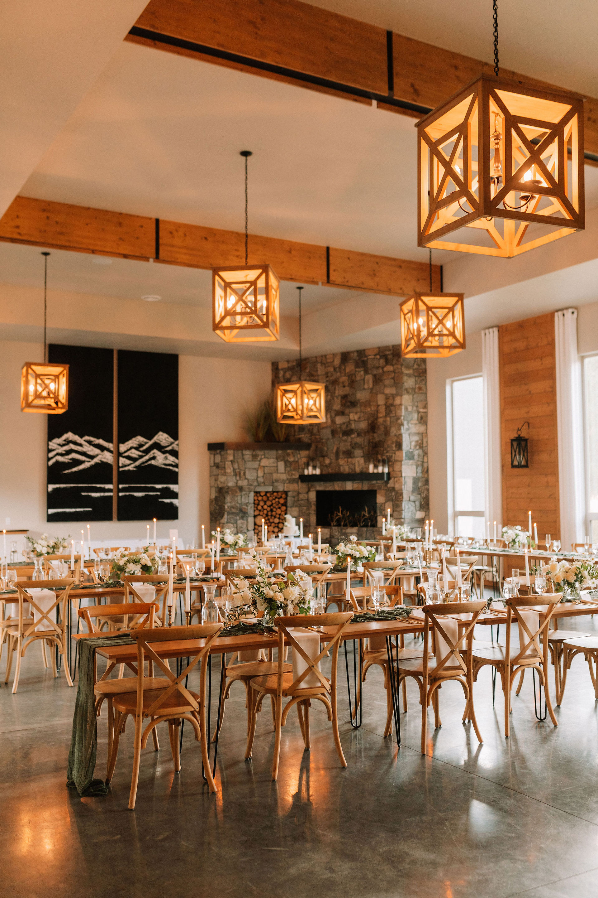 wedding reception layout