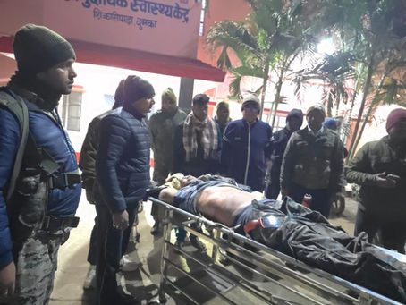 अपडेट न्यूज़: एसआई ओर कॉन्स्टेबल को रौंदते हुए चला गया स्कार्पियो