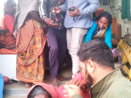 दुमका में श्राद्ध से लौटते वक्त मौत का तांडव, ऑटो पलटा