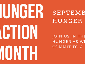 September is Hunger Action Month