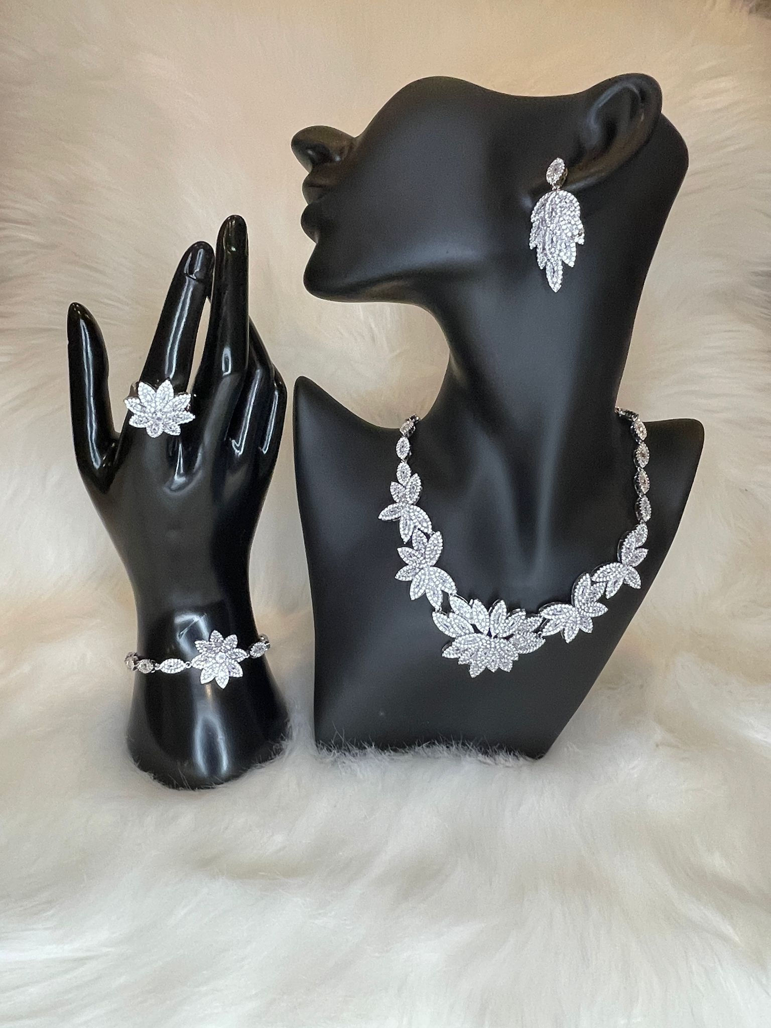 Necklace, Earring and Bracelet Set