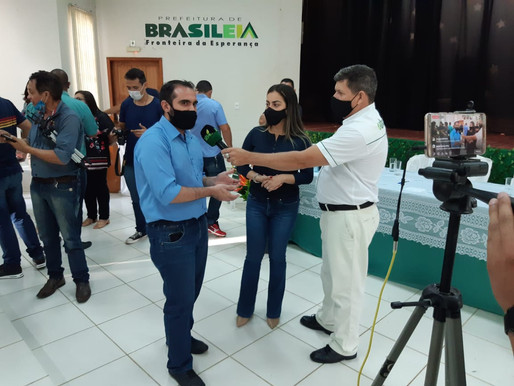 Coordenador Executivo da AMAC participa da posse dos secretários Municipais de Brasiléia