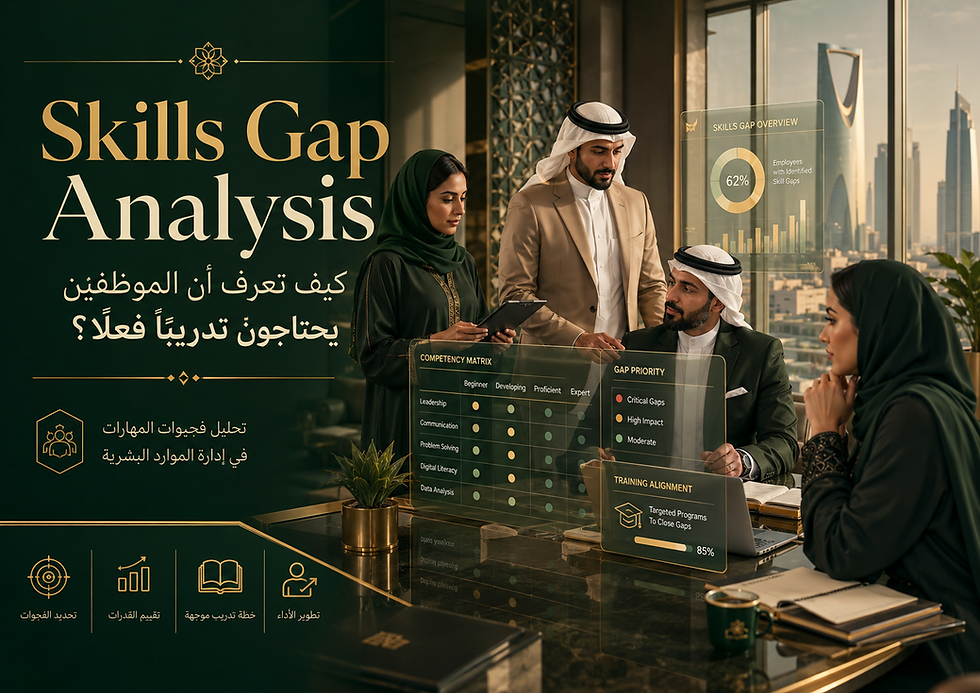 تحليل فجوات المهارات
دورات الموارد البشرية