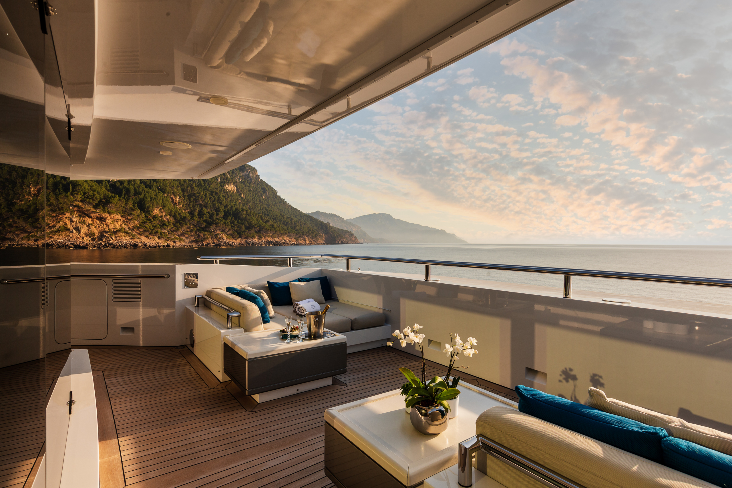 Yacht interior