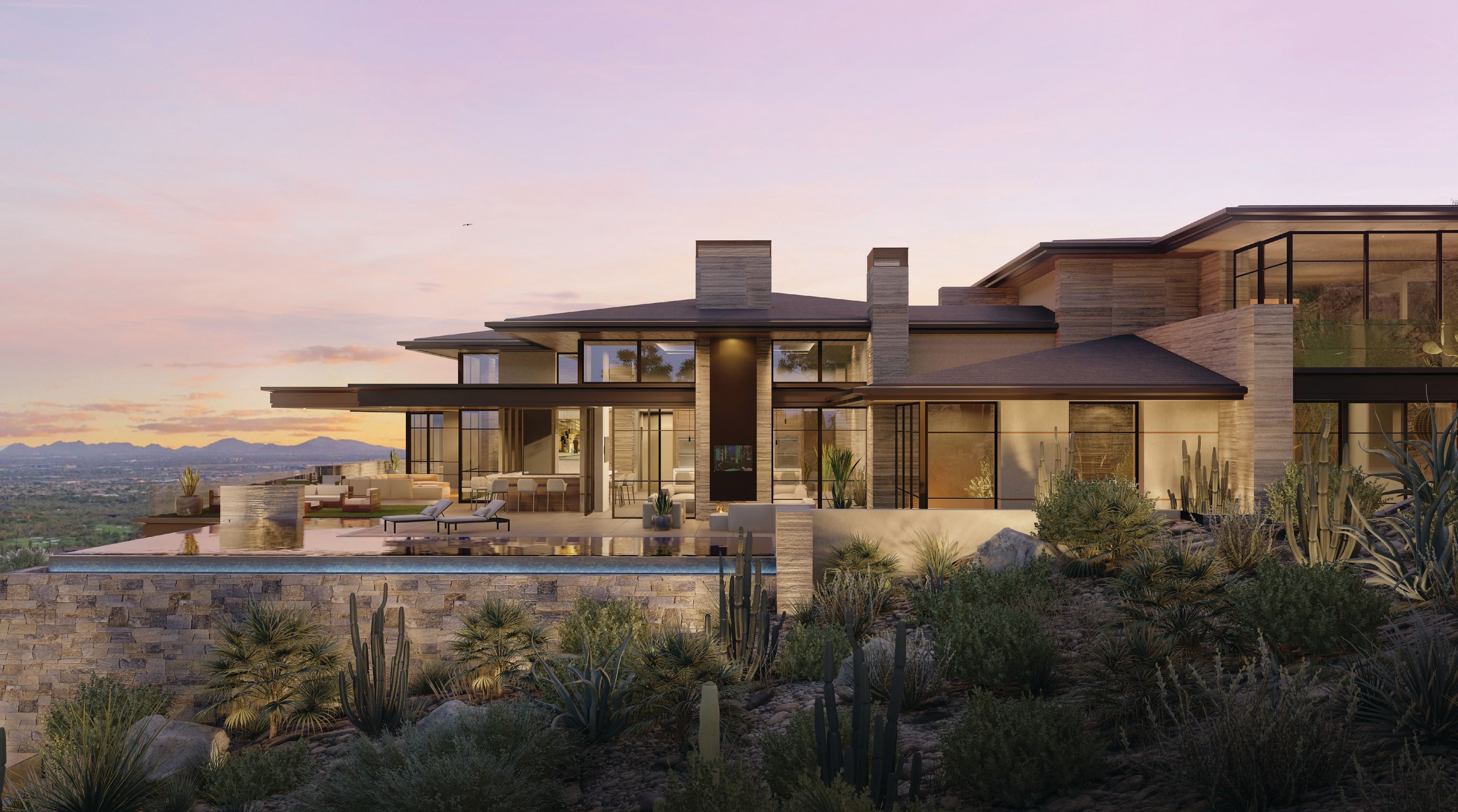Luxury residence with a view