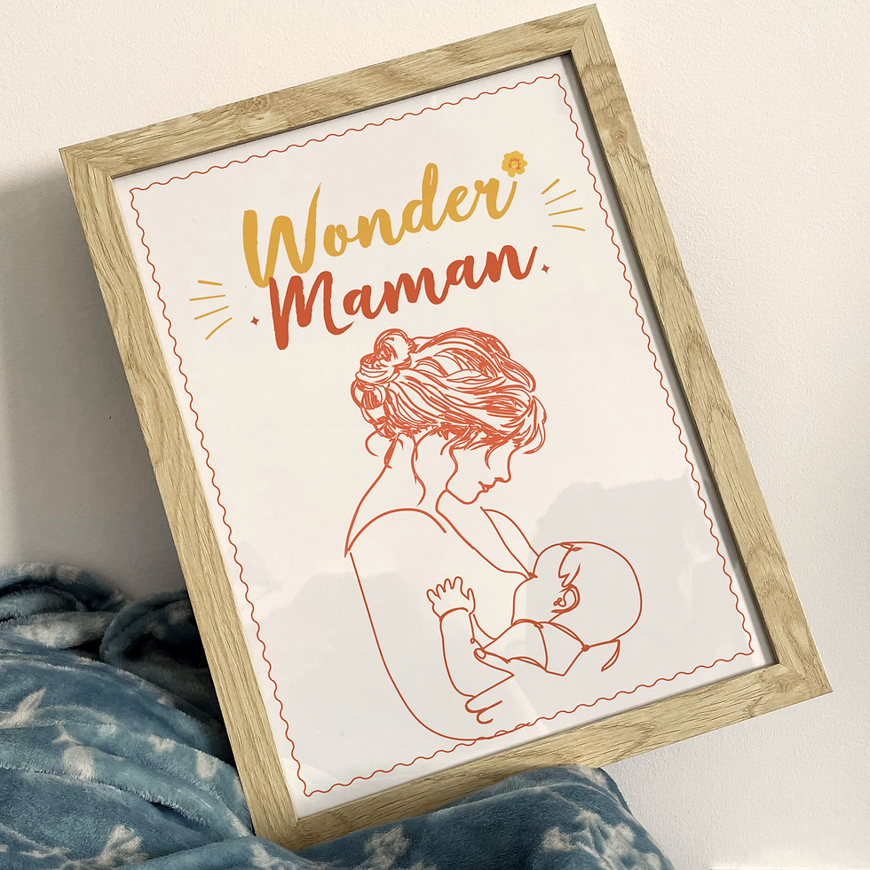 Miniature : Affiches fête des mères artisanales et personnalisées à offrir ou à encadrer