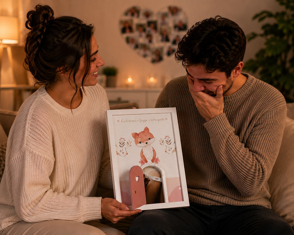 Miniature : Cadres artisanaux personnalisés avec petite porte pour vos précieuses annonces