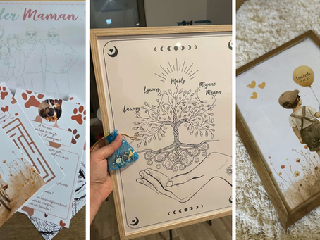 avis clients cadeaux personnalisés artisanaux fabriqués en France par Myl & une création