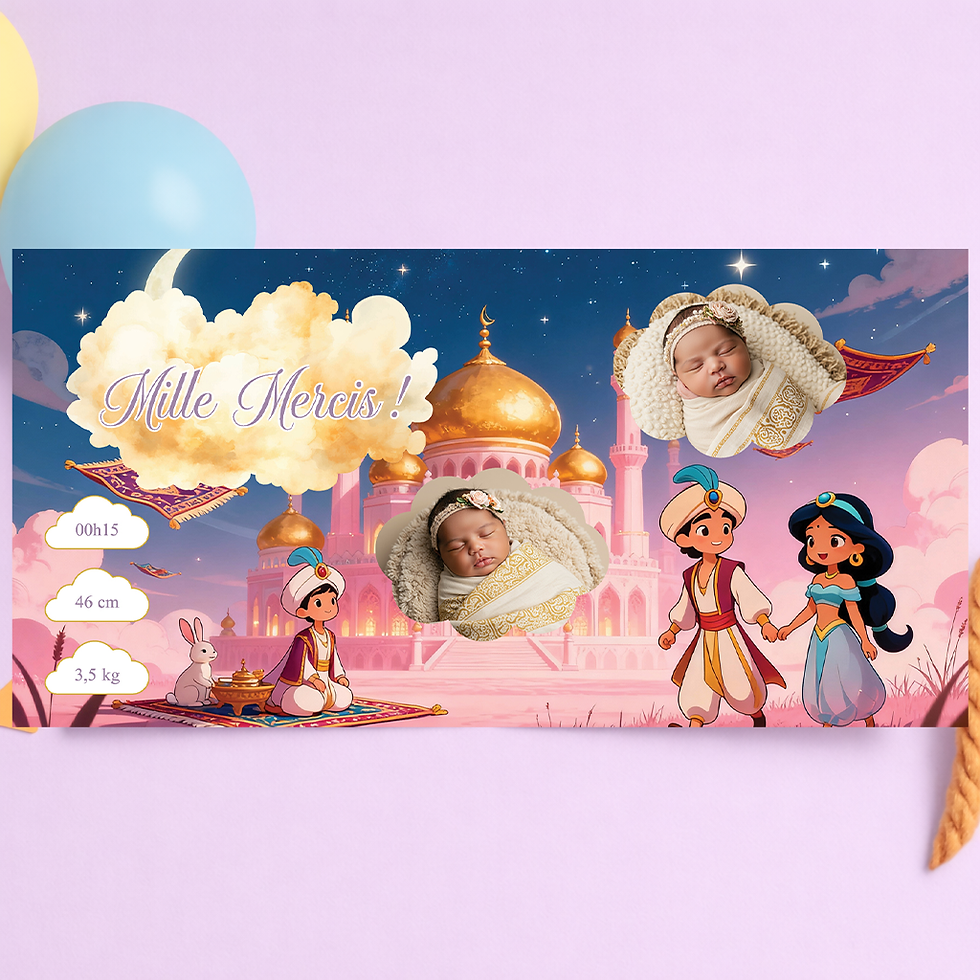 Miniature : Naissance au Palais d’Orient