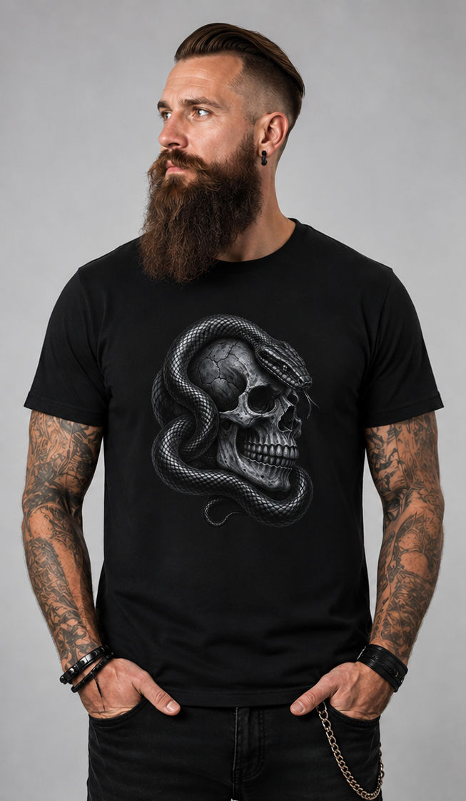 Wander Wuff Shirt SkullSnake
