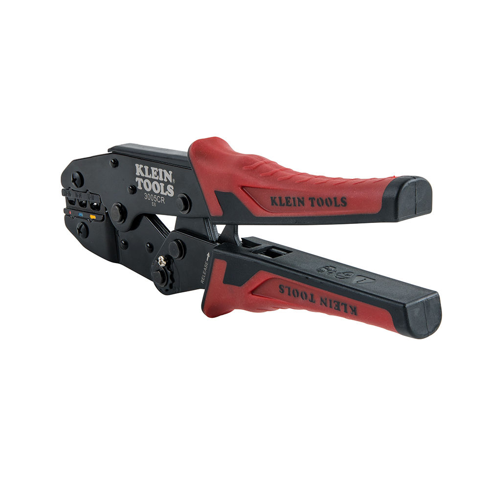 3005CR Pinza ponchadora, 10-22 AWG, para terminales con aislamiento