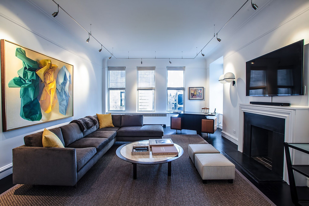 modern blog living room
